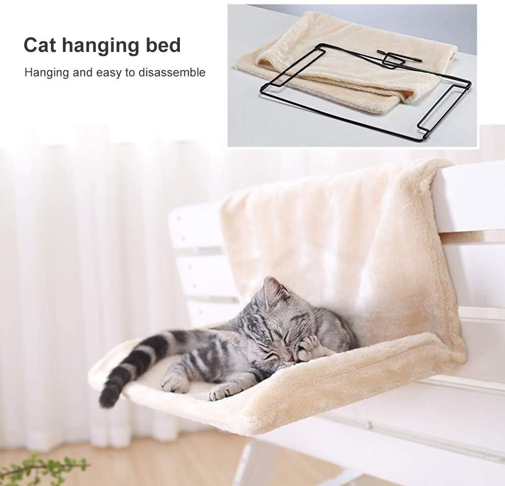 Cozy Hanging Hammock Cat Bed