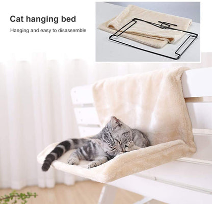 Cozy Hanging Hammock Cat Bed