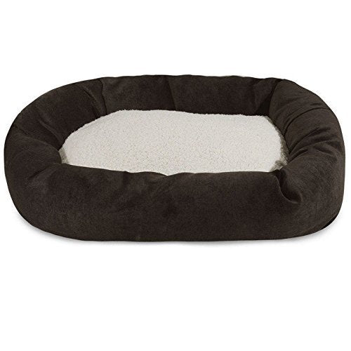 Villa Sherpa Donut Pet Bed - Storm