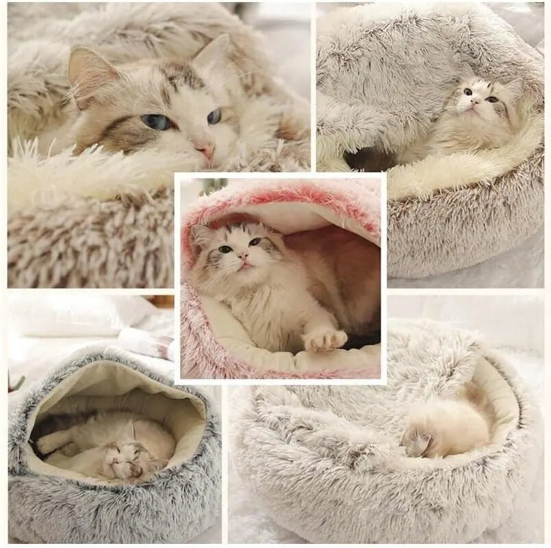 ComfyCuddle 2-in-1 Cat & Dog Bed