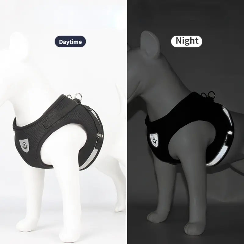 Reflective Mesh Dog Harness