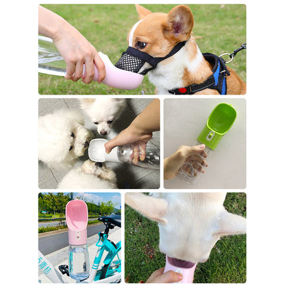 Portable Dog Water Bottle & Bowl