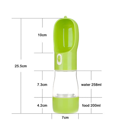 Portable Dog Water Bottle & Bowl