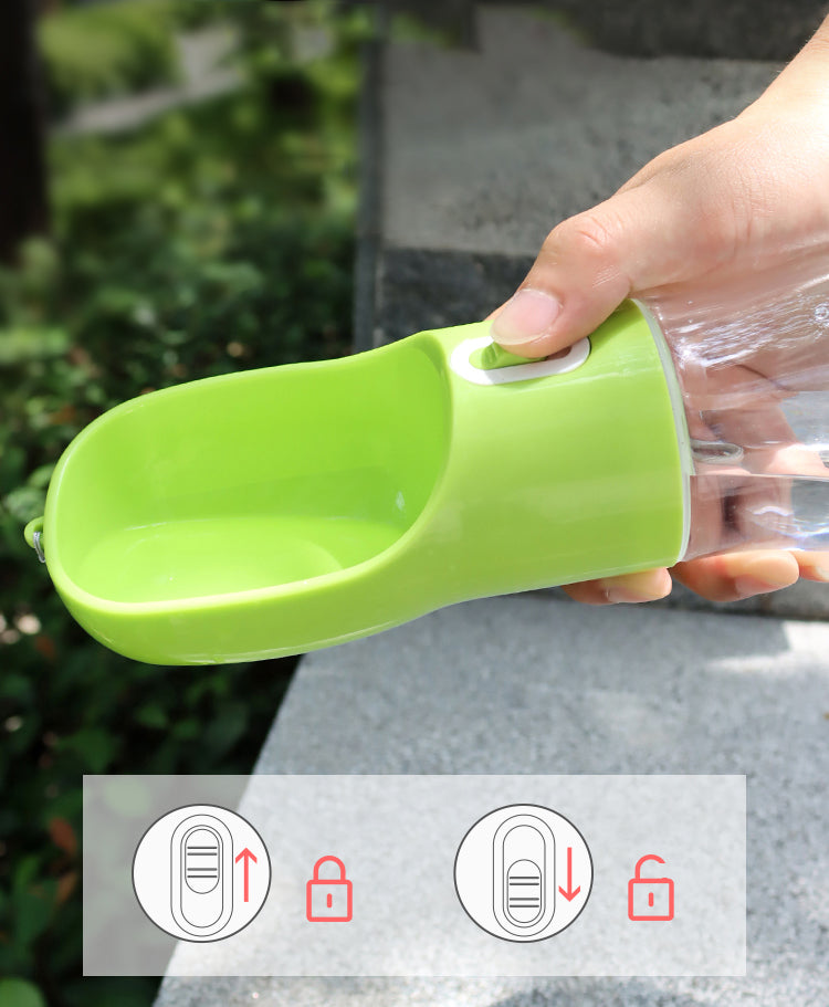 Portable Dog Water Bottle & Bowl