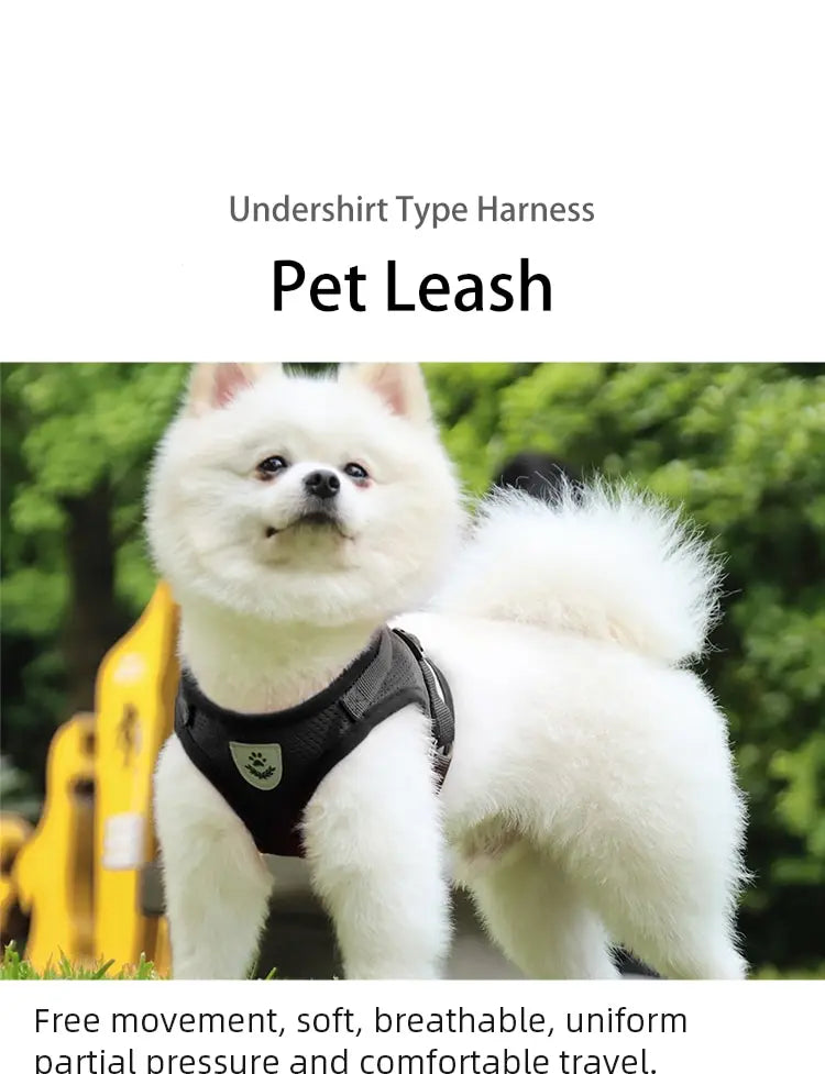 Reflective Mesh Dog Harness