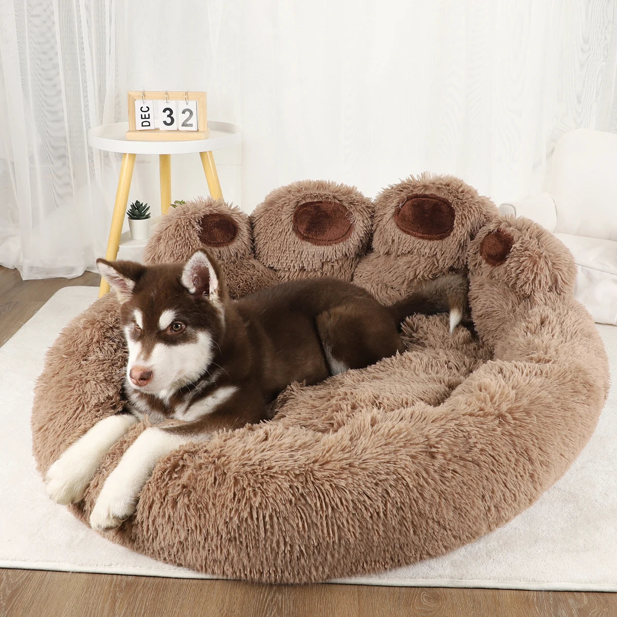 Fluffy Dog Bed & Pet Sofa