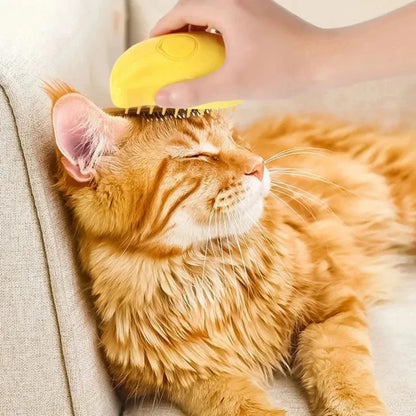 Electric Steam Brush for Cats & Dogs