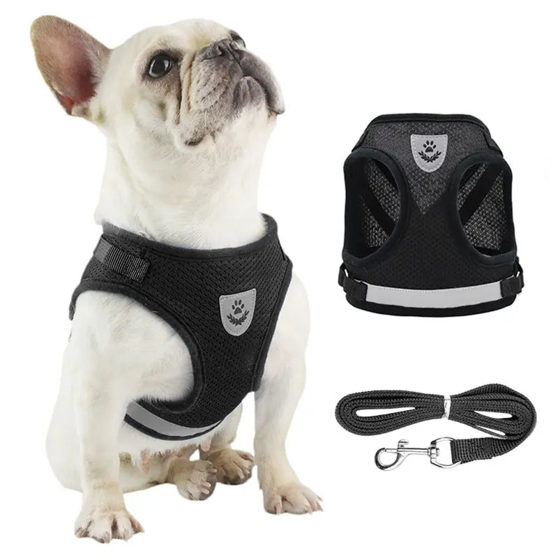 Reflective Mesh Dog Harness