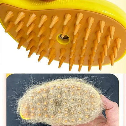 Electric Steam Brush for Cats & Dogs