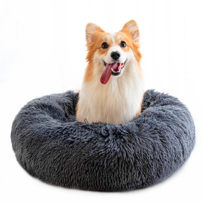 Washable Anti-Anxiety Fluffy Pet Bed