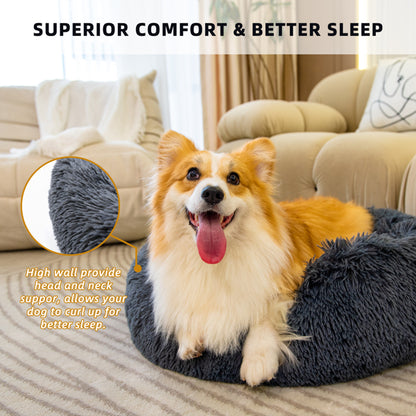 Washable Anti-Anxiety Fluffy Pet Bed