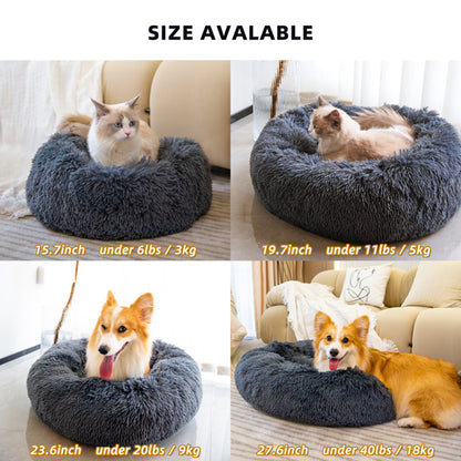 Washable Anti-Anxiety Fluffy Pet Bed