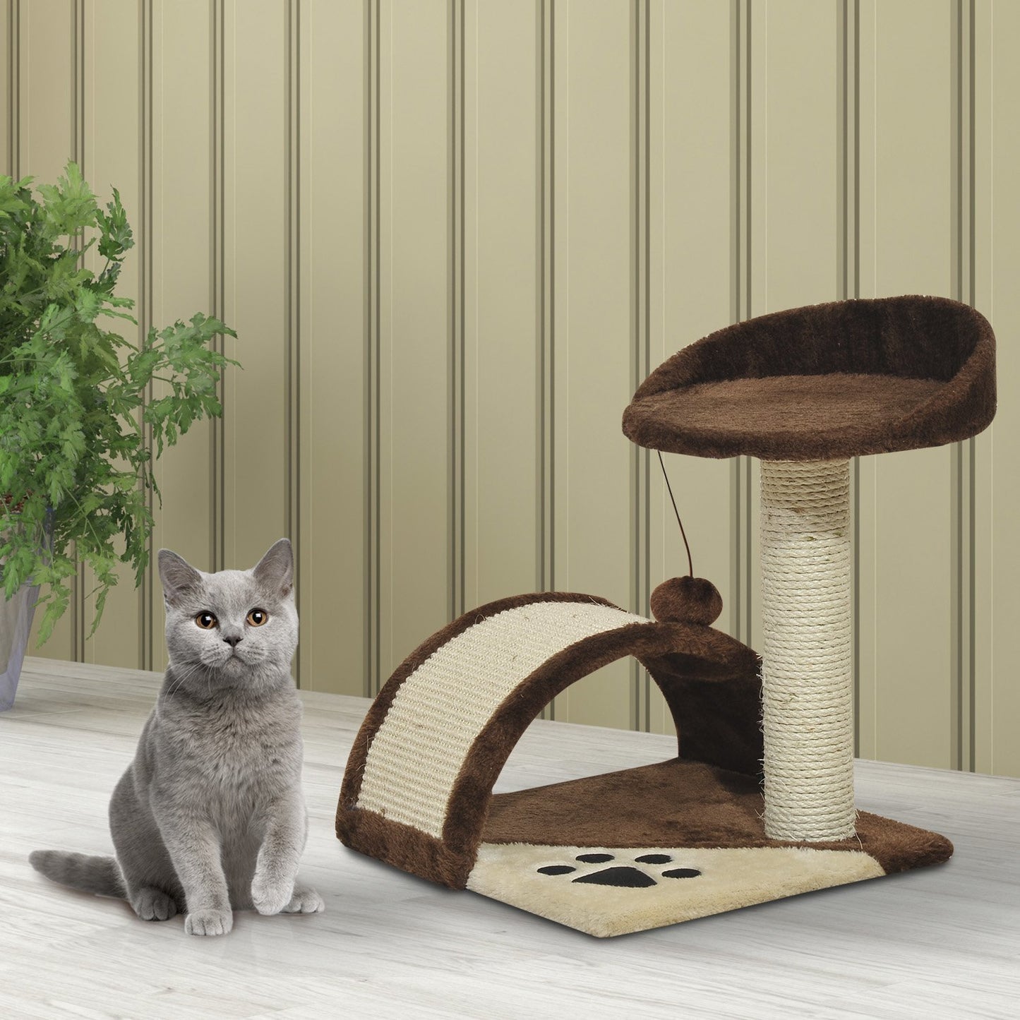 PawHut Cat Tree Scratcher